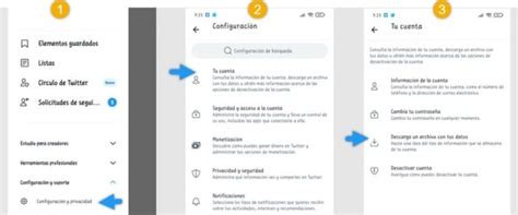 Cómo descargar toda la información de tu perfil de Twitter en el móvil