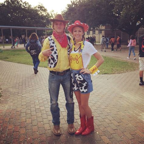 Diy Jessie And Woody Costumes Homecoming Week Couple Halloween