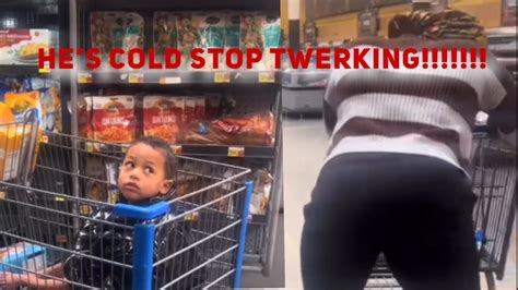 Mom Twerks While Son In Diaper Freezing Weather Employee Fired For Filming Youtube