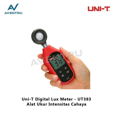 Jual Uni T Ut Luxmeter Lux Meter Light Meter Alat Ukur Intensitas