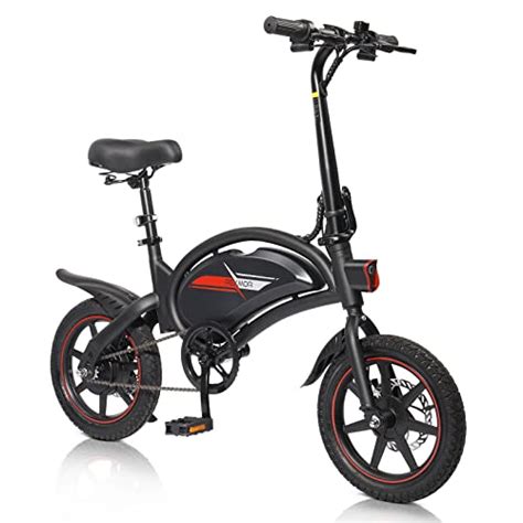 PEXMOR Adult Electric Bike 14 350W Urban Commuter E Bike With 36V 6AH