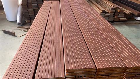 High Density Eco Friendly Composite Decking Building Material Outdoor