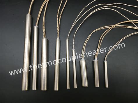 100W Cm2 Stainless Steel Sheath Cartridge Heaters IP65