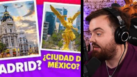 Ibai Reacciona A Adivina Gentilicios De Capitales Playquiz Trivia