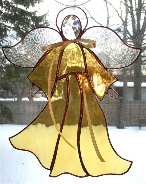 Pin By Adi Sutherland On Stained Glass Angels Stained Glass Angel