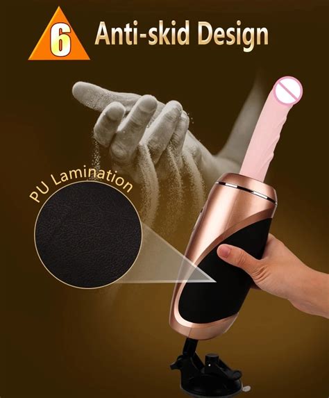 Sex Machine Gun Remote Control Automatic Thrusting Dildo Women