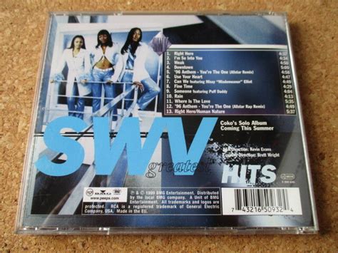 Yahoo オークション SWV Greatest Hits 99年 大傑作大名盤 EU盤 廃