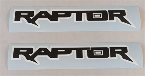 Ford Raptor Decals 2x Vinyl Decals Etsy