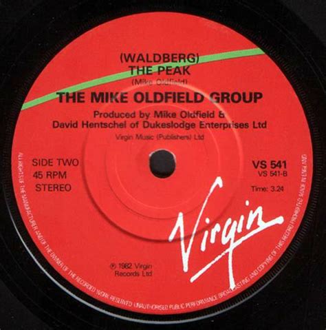 Mistake Virgin 7 Mike Oldfield Worldwide Discography