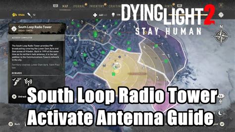 Dying Light South Loop Radio Tower Activate Antenna Guide Youtube