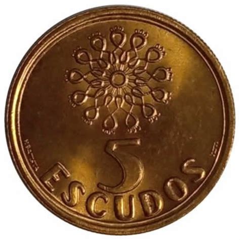 5 Escudos Portugal 1997 SOB FC