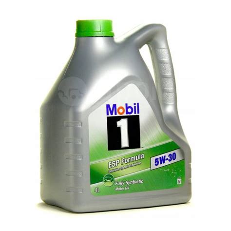 Моторное масло Mobil 1 5w30 ESP 4л, синтетическое, 4,00 л. SN, C3 ...