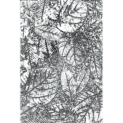 Sizzix D Texture Fades Embossing Folder By Tim Holtz Foliage