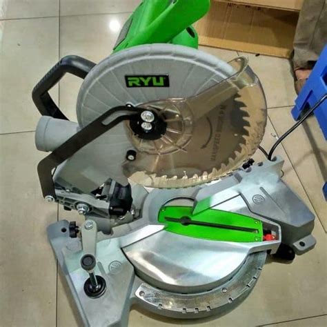 Mesin Gergaji Potong Aluminium MITER SAW RYU SLIDING 7 INCH RMS180 1