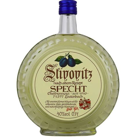 Specht Slivovitz 70cl De Wingerd Gorssel Wijnhuis And Slijterij