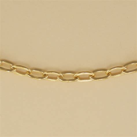 mm heavy drawn flat cable chain charmworks