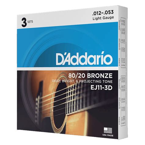 ENCORDADURA DADDARIO MOD EJ11 3 PACK Gonher Music Center