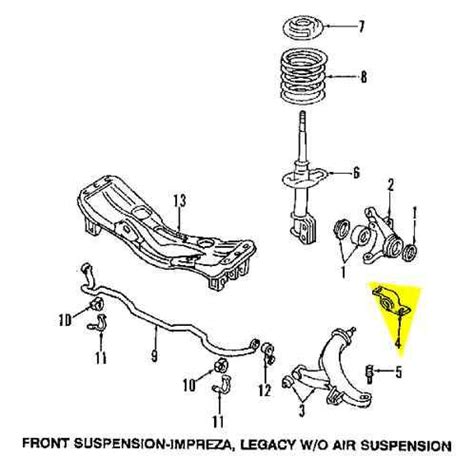 Buy SUBARU 20201FA050 GENUINE OEM FACTORY ORIGINAL BUSHINGS In Colorado