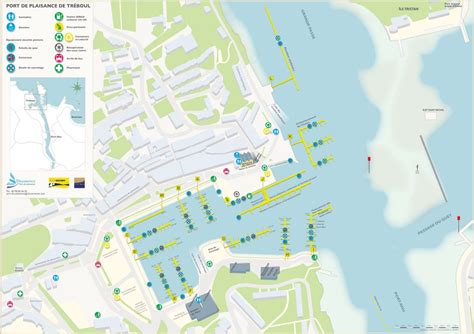 Présentation et plan du port de Tréboul Douarnenez bzh site officiel