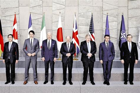 プーチン氏を名指し、g7「責任追及の努力惜しまない」nato・eu首脳会議と同一都市開催 読売新聞