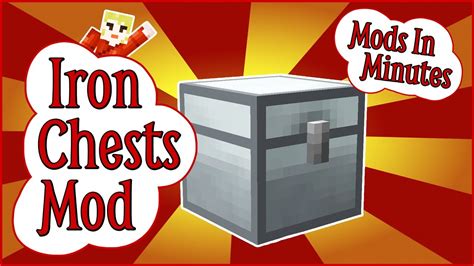 Iron Chests Mod Minecraft 116 Youtube