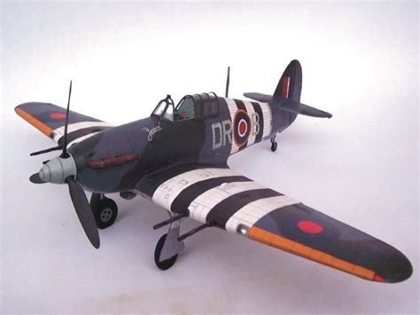 Nr Kat Hawker Hurricane Mk Iic Modele Kartonowe