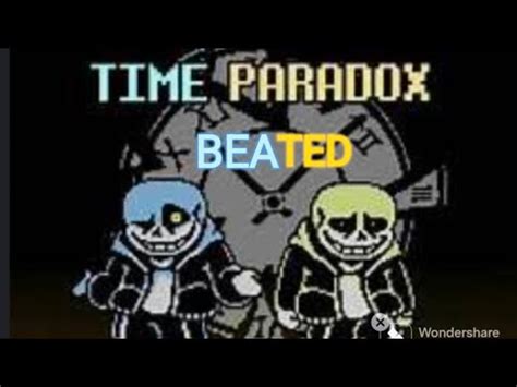 Undertale Judgement Day Time Paradox Bossfight Singeplayer YouTube