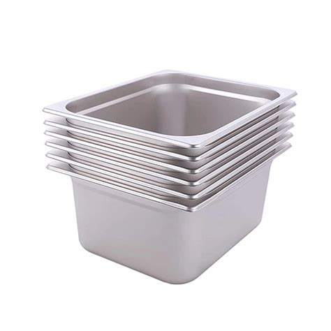 Hot Sale Multi Sizes Gastronorm Food Container Stainless Steel Pan For