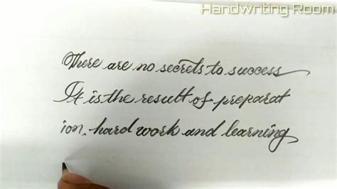 Simple Handwriting Handwriting For Beginners How To Improve Your