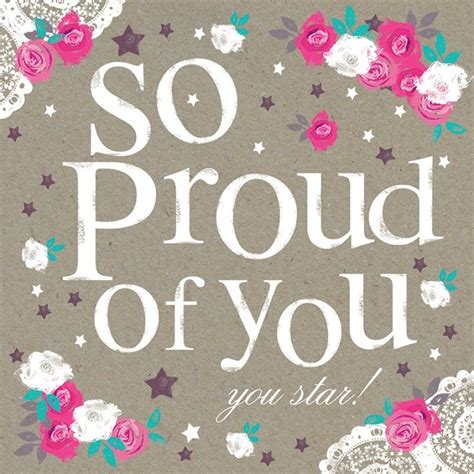 Greetings Card So Proud Of You You Star Greeting Cards Inspirational Cards Anniversary