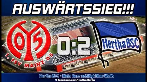 Mainz 05 0 2 Hertha Berlin All Goals And Highlights HD Video Dailymotion