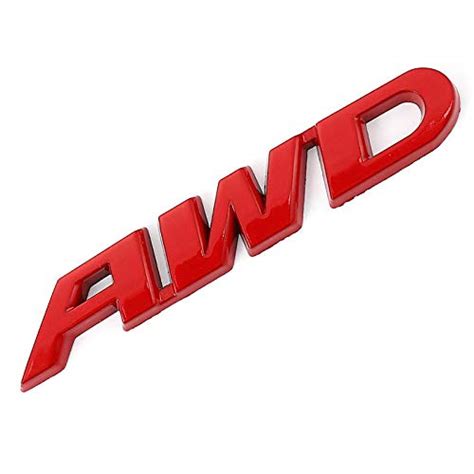 Buy D Metal Awd Logo Emblem Sticker Wd Badge Decal Logo Car Sticker