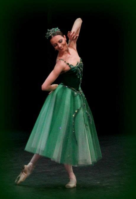 Ballerina Nina Kaptsova Emeralds From Jewels Choreography By