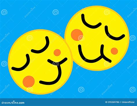 Smileys Face Like And Dislike Emotions Vector Illustration