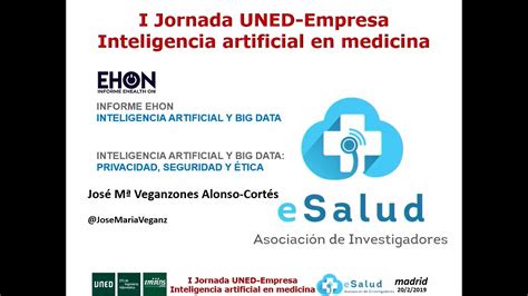 Canal Uned Inteligencia Artificial Una Tremenda Amenaza Para Los