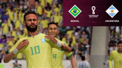 Fifa 23 Fifa World Cup Final Brazil Vs Argentina Xbox One Pt Br Youtube