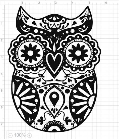 Mandala Free Owl Svg Files