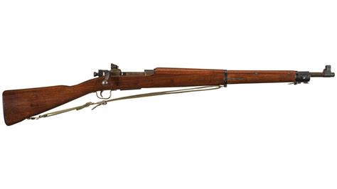 World War Ii Us Remington Arms Model 1903a3 Bolt Action Rifle Rock