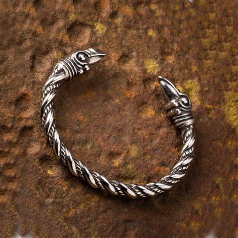 Ravens Of Odin Viking Bracelet Oath Ring Norse Arm Ring Nordic Torc