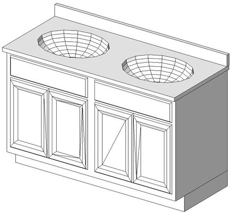 Bloque Lavabo Sanitario En Dwg Kb Librer A Cad