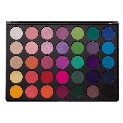 Morphe 35b 35 Color Glam Palette Bright Eye Makeup Eyeshadow Makeup