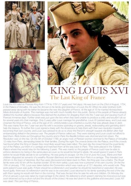 Louis XVI Biography