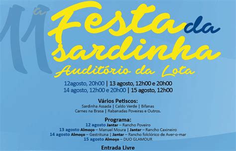 Festa Da Sardinha C M Da P Voa De Varzim