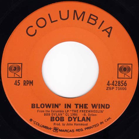 Bob Dylan - Blowin' In The Wind (1963, Vinyl) | Discogs