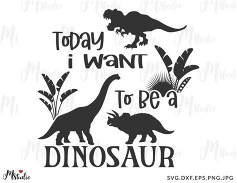 Dinosaur Svg Dinosaur Birthday Party Svg Jurassic Park Kids Etsy