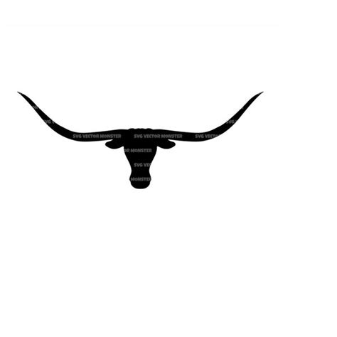 Longhorn Svg Texas Longhorn Svg Vector Cut File For Cricut Inspire