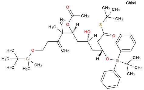 Acetic Acid S S R Tert Butyl Dimethyl Silyl Oxy Tert Butyl