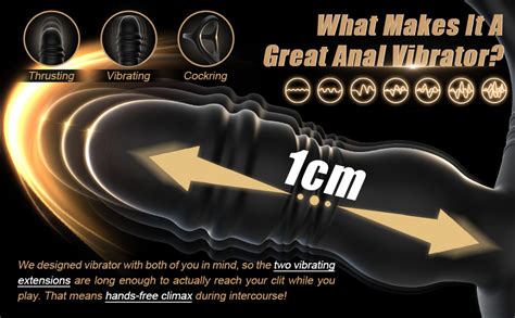 Prostate Massager Male Sex Toy In Sex Toys For Men Anal Toys With Thrusting Vibrating