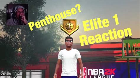 My Elite 1 Reaction In NBA 2K20 FIRST ELITE 1 IN NEW YORK PENTHOUSE