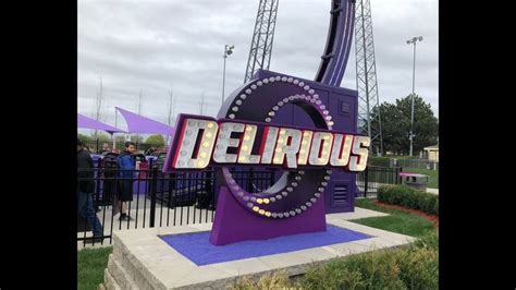 There Is An All New Ride At Valleyfair For Delirious The Ride